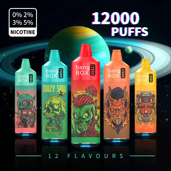 Bang Box 12000 soezen RGB-licht wegwerpbaar - Bang Box Vape