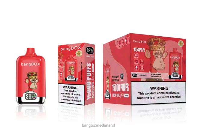 Bang Box 15000 trekjes aardbei watermeloen - Bang Box Vape Review