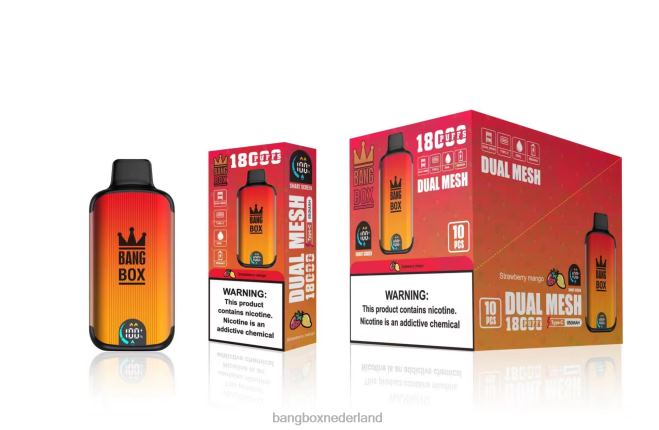 Bang Box 18000 trekjes aardbei-mango - Bang Box Vape Review