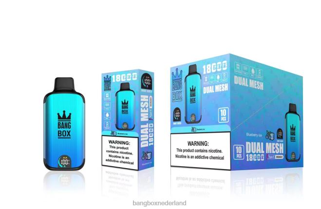 Bang Box 18000 trekjes bosbessen ijs - Bang Box Vapes