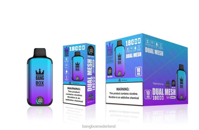 Bang Box 18000 trekjes drievoudig bessenijs - Bang Box Vape Review