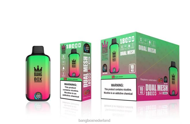 Bang Box 18000 trekjes frambozen watermeloen - Bang Box Vape