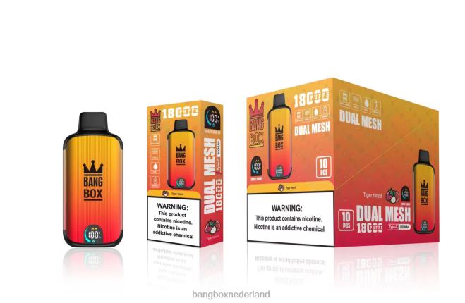 Bang Box 18000 trekjes tijgerbloed - Bang Box Vapes