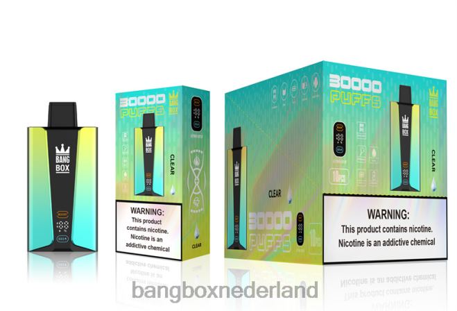 Bang Box 30.000 trekjes slim scherm duidelijk - Bang Box Nederland