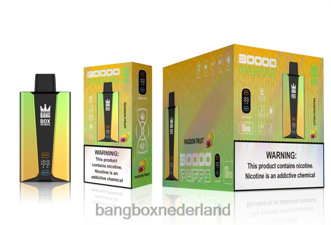 Bang Box 30.000 trekjes slim scherm passievrucht - Bang Box Nederland