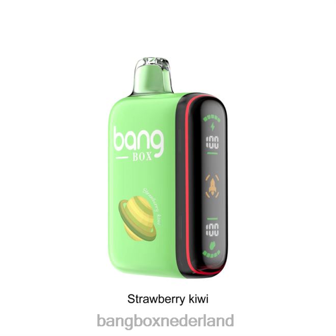 Bang Box Intelligente vermogensweergave van 9000-18000 rookwolken aardbei-kiwi - Bang Box Vape Review